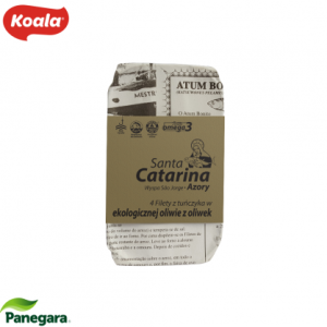 Santa Catarina Filety z tuńczyka w EKO oliwie 120 g