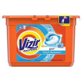 Vizir Touch Of Lenor Freshness Kapsułki do prania 14 prań