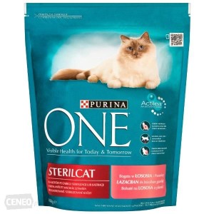 Purina One Sterilcat karma bogata w wołowinę i pszenicę 800 g