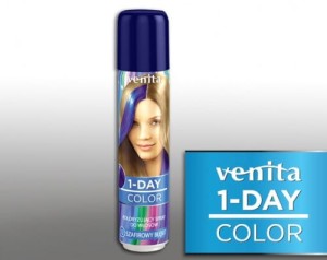 Venita 1 Day Color Spray Jednodniowy Szafirowy Błękit