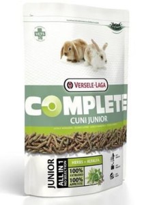 Versele-Laga Cuni Junior Complete pokarm dla młodego królika 500 g
