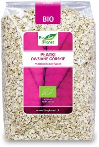 Bio Planet Płatki Owsiane Górskie BIO 600 g
