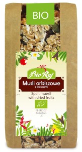Bio Raj Musli Orkiszowe Z Owocami Bio 300 g