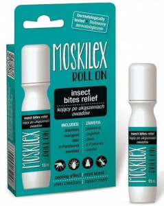DermaPharm Moskilex Roll on 15 ml - dla ludzi kojący po ukąszeniach owadów