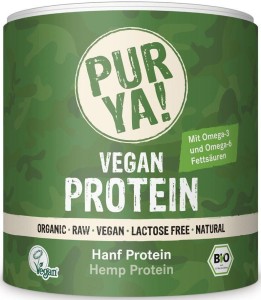 Pur Ya Białko Konopne W Proszku Raw BIO 250 g