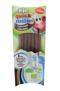 Amylon Słomki Do Aromatyzowania Mleka O Smaku Czekoladowym Bio 36 g (6 X 6 g)