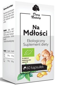 Dary Natury Na Mdłości Bio 60 Kapsułek (380 mg)