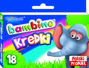 BAMBINO Kredki BAMBINO 18 kolorów