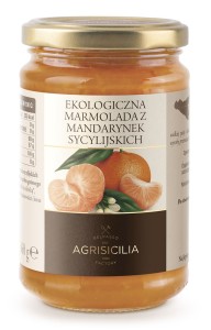 Agrisicilia Marmolada z mandarynek sycylijskich BIO 360 g