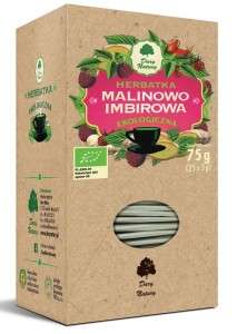 Dary Natury Herbatka malinowo imbirowa BIO 25 x 3 g