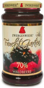 Zwergenwiese Mus owoce leśne 70% bezglutenowy 225 g
