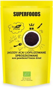 Bio Planet Jagody acai liofilizowane sproszkowane BIO 100 g