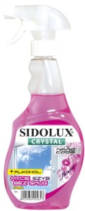 Sidolux Crystal płyn do szyb FLOWER dozownik 500 ml