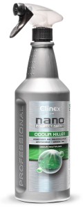 Preparat do neutralizacji zapachów CLINEX Nano Protect Silver Odour Killer 1L 70-351, green tea