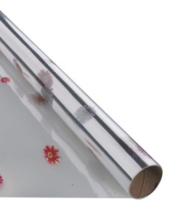 PBS Connect Folia prezentowa FOLIA PAPER, 70x250cm, w rolce, transparentne wzory
