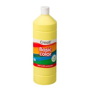 Creall Basic Color Farba plakatowa 1000 ml żółta