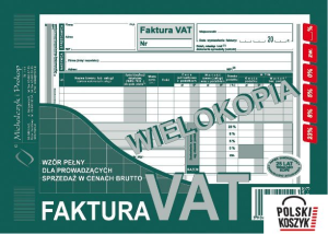 Michalczyk i Prokop Michalczyk Prokop Faktura VAT A5 brutto 140-3E