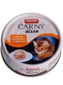 Animonda Carny Ocean tuńczyk i krewetki 80 g