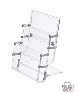 Panta Plast Stojak A4 na ulotki 2 kieszenie