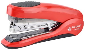 Zszywacz KANGARO LE-210F, zszywa do 40 kartek, czerwony