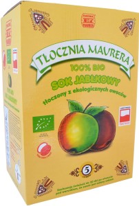 Tłocznia Maurera Sok Jabłkowy Bio 5 l