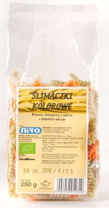 Fabijańscy Makaron Orkiszowy ślimaczki BIO 250 g