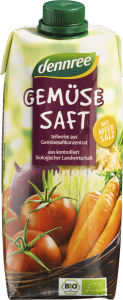 Dennree Sok Wielowarzywny Bio 500 ml