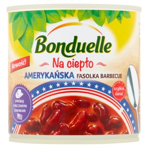 Bonduelle Danie na ciepło Amerykańska fasolka barbecue 430 g