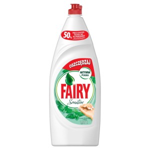 Fairy Sensitive Teatree & Mint Płyn do mycia naczyń 1350 ml