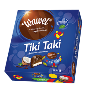Wawel Tiki Taki Kokosowo Orzechowe 430 g