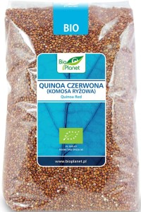 Bio Planet Quinoa czewona- komosa ryżowa BIO 1 kg