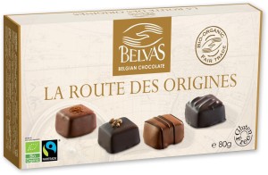 Belvas Belgijskie Czekoladki Bombonierka Mix Bg Fair Trade BIO 80 g