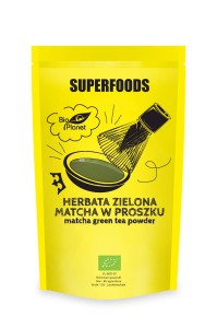 Bio Planet Herbata Zielona Matha W Proszku BIO 100 g