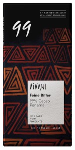 Vivani Czekolada Gorzka 99% Kakao BIO 80 g
