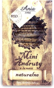 Ania Andruty Maca Naturalne Bez Dodatku Cukru BIO 190 g