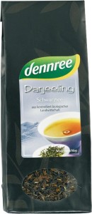 Dennree Czarna herbata daryjeeling liściasta BIO 100 g