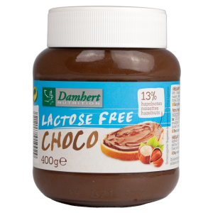 Damhert Nutrition Krem czekoladowo-orzechowy bez mleka Damhert 400 g
