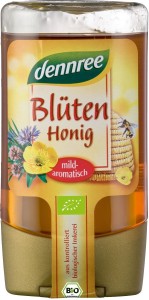 Dennree Miód Wielokwiatowy Bio 250 g