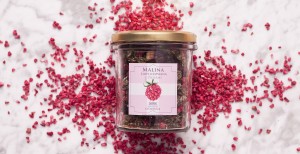 Manufaktura Cieleśnica Herbata z maliną i dziką różą 75 g
