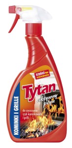 Tytan Płyn do czyszczenia szyb kominkowych i grilli 500 g