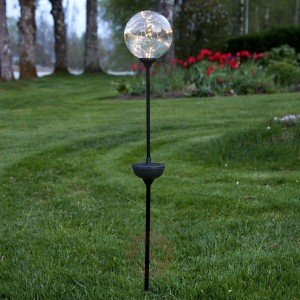 Lampa solarna LED Glory, grot ziemny