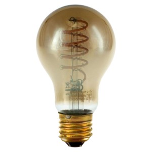 SEGULA żarówka LED Curved spirala E27 4W szara