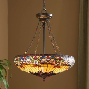 Pełna detali lampa wisząca Belle Fleur