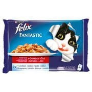 Felix - Karma dla kota Felix królik,jagnięcina 4*100g