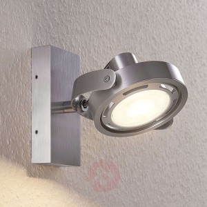Reflektor LED Munin, ściemniany, aluminium, 1-pkt.