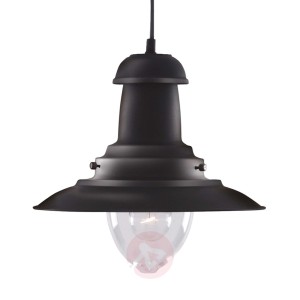 Morska lampa wisząca FISHERMAN czarny