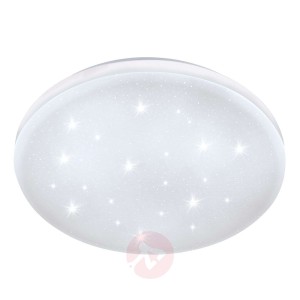 Lampa sufitowa LED Frania-S efekt kryształu Ø28 cm