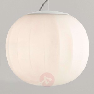 Luceplan Lita lampa wisząca zawieszenie białe Ø30