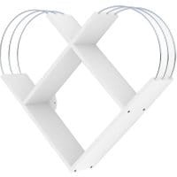 Półka ścienna Case White Chrome