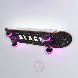 Kinkiet LED Skateboard Easy Cruiser Black